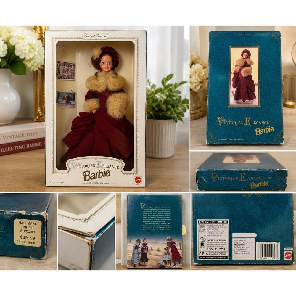 Barbie Victorian Elegance Special Edition Hallmark 1994 Doll NRFB Vintage